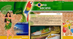 Desktop Screenshot of chiquita-bacana.com